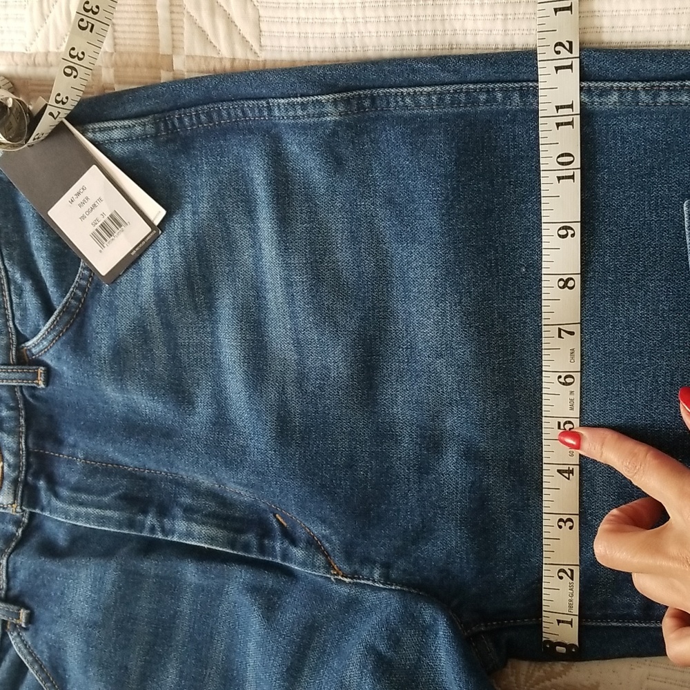 RE/DONE Classic 70's Cigarette Jeans Size 31 Mid Wash Blue - Picture 13 of 13